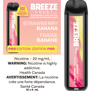 Breeze Pro - Strawberry banana - Synthetic