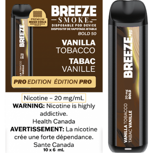 Breeze Pro Vanilla Tobacco - Synthetic