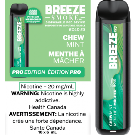 Breeze Pro Chew Mint - Synthetic