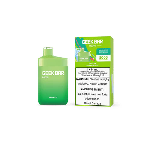 GEEK BAR B5000 JETABLE - POMME GLACE