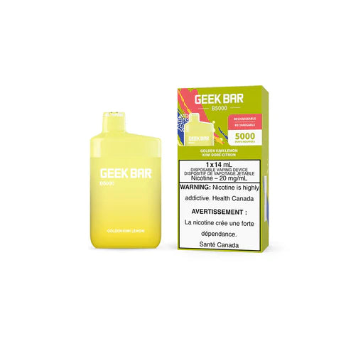 GEEK BAR B5000 DISPOSABLE - GOLDEN KIWI LEMON