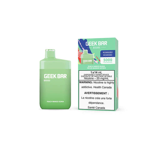 GEEK BAR B5000 DISPOSABLE - PEACH MANGO GUAVA