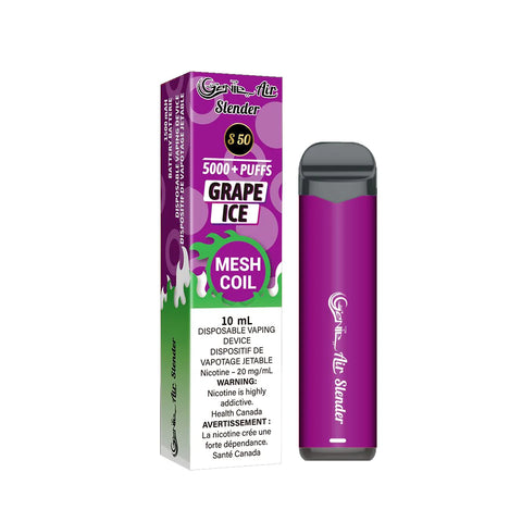 Grape Ice - Genie Air Slender 5000 Puffs - Synthetic
