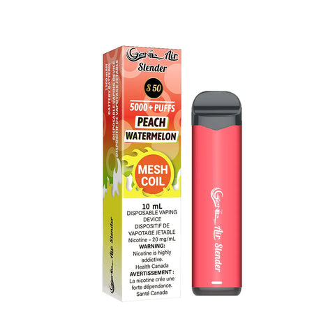 Peach Watermelon - Genie Air Slender 5000 Puffs-  Synthetic