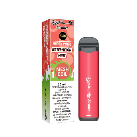 Watermelon Ice -  Genie Air Slender 5000 Puffs-  Synthetic