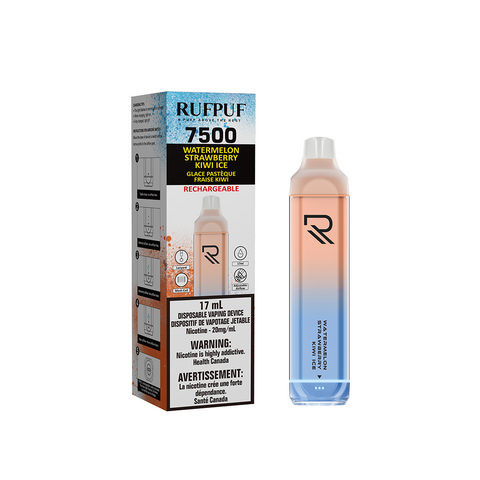Watermelon Strawberry Kiwi Ice - RufPuf 7500