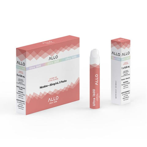 ALLO ULTRA 1600 DISPOSABLE - LYCHEE ICE