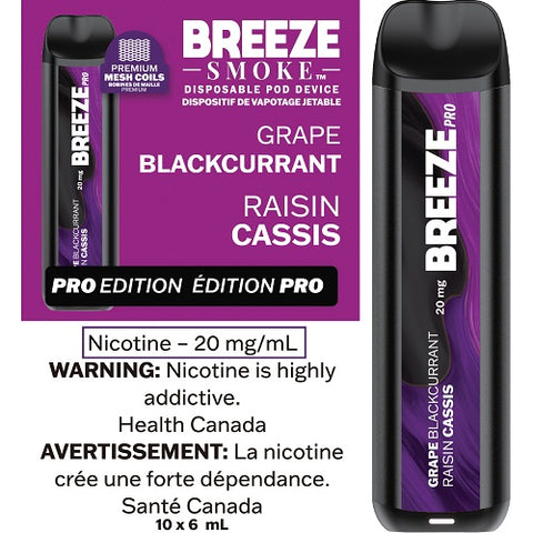 Breeze Pro - Grape Blackcurrant  -Synthetic