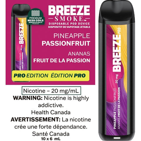 Breeze Pro - Pineapple Passionfruit - Synthetic