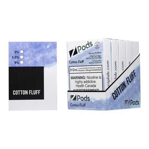 FRUIT CLOUDS - Z PODS ( SUPREME NIC BLEND) (FLUFF)