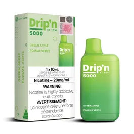 Drip'n by Envi 5000 jetable - Pomme verte