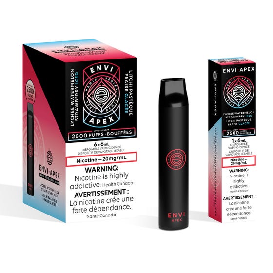 ENVI APEX DISPOSABLE - LYCHEE WATERMELON STRAWBERRY ICED