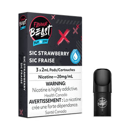Flavour Beast Pod Pack - Sic Strawberry Iced