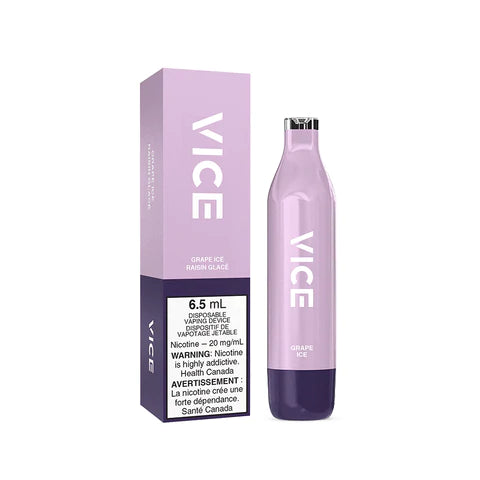 GRAPE ICE - VICE DISPOSABLE 2500 PUFFS