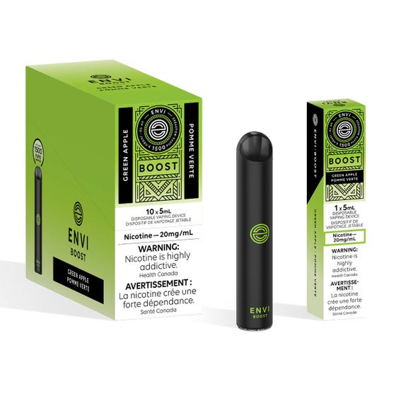 ENVI BOOST HIT JETABLE - POMME VERTE