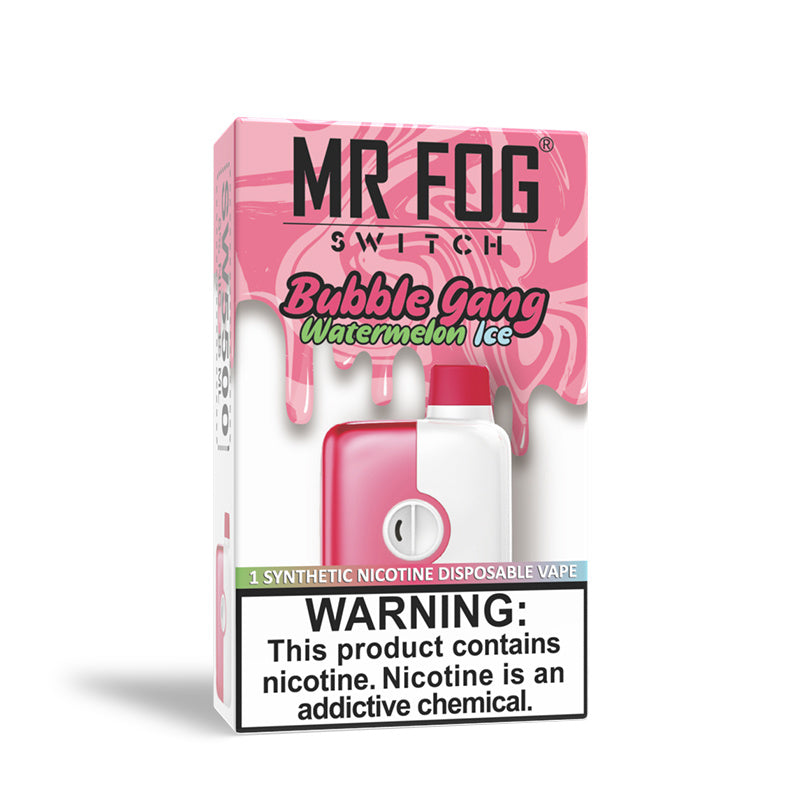 Pastèque BUBBLE GANG ICE - MR FOG SWITCH 5500 PUFFS