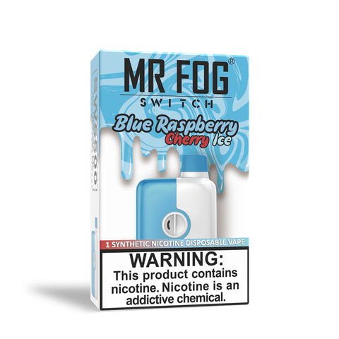 BLUE RASPBERRY CHERRY ICE - MR FOG SWITCH 5500 PUFFS