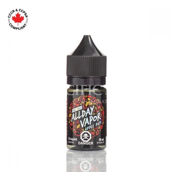 ALLDAY VAPOR- APPLE PAPI – Quality Vapes