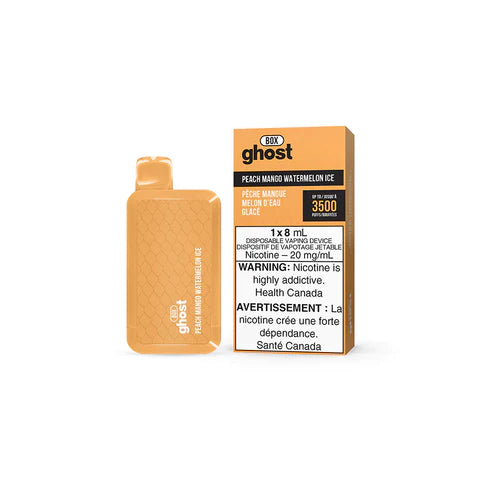 GHOST BOX DISPOSABLE-PEACH MANGO WATERMELON ICE