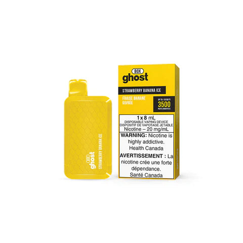 GHOST BOX DISPOSABLE-STRAWBERRY BANANA ICE